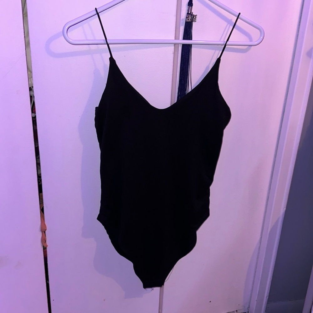 ⚠️LAST 8 WEEKS TO PURCHASE— tank top bodysuit black🖤